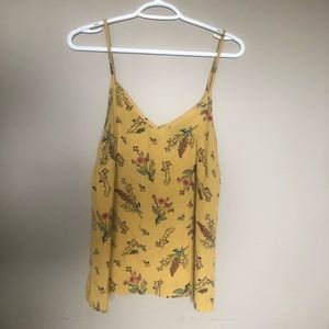 Floral tank top